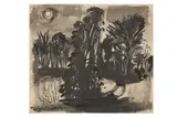 Untitled by Katharine Church, ink and wash on paper, offered Mar 2023
