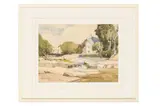 Untitled by Lamorna Birch, watercolour and pencil on paper, offered Mar 2023