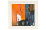 Untitled by Alec Cumming, oil and charcol on paper, offered Mar 2023