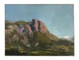 Corsican landscape Oil on canvasSigned, inscribed, and dated 1920 (lower right)46 x 61cm (18 x 24 in.) UnframedCondition Report: The canvas has been lined by Oswald Birley, 1920, Oil on canvasSigned, inscribed, and dated, sold Dec 2021