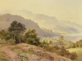 Mellow Sunshine by Harold Sutton Palmer, 1887, watercolor, sold Dec 2021