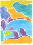 Untitled by Eardley Knollys, Lithograph printed in colours, offered Dec 2021