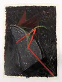 Untitled by Judah Catalan, Mixed media on paper, offered Dec 2021