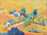 Robert's House by Sue Campion, Oil on canvas, offered Dec 2021