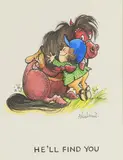 You Wont Find Your Perfect Pony straight Away... by Norman Thelwell, Pen, ink, watercolour with bodycolour, sold Dec 2021