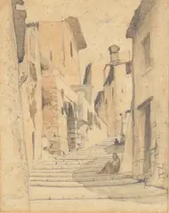 Pipermo by Jules Didier, 1859, Pencil and watercolour, offered Dec 2021