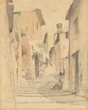Pipermo by Jules Didier, 1859, Pencil and watercolour, offered Dec 2021