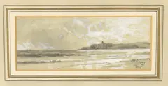 Seascape by Alfred Thompson Bricher, Watercolour and bodycolour, offered Dec 2021