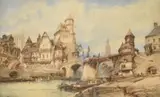 Vetze Brittany by Paul Marny, Watercolour, offered Dec 2021
