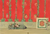 Ballet Petrushka Watercolour by Claude Allin Shepperson, Watercolour, pencil and pen, offered Dec 2021