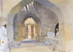 Derelict Interior by Lucy Willis, 1992, Watercolour, sold Dec 2021