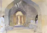 Derelict Interior by Lucy Willis, 1992, Watercolour, sold Dec 2021