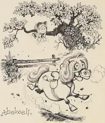 Left in the Lurch by Norman Thelwell, Pen and ink, sold Dec 2021