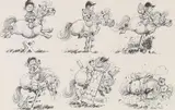 Well- It Was Almost a Clear Round by Norman Thelwell, Pen and ink, sold Dec 2021