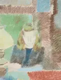 Study of a seated girl Pastel Signed (lower right) 48.5 x 38cm (19 x 14¾ in.) Condition Report: Under Perspex, unexamined out of frame by Robert Buhler, Pastel, sold Dec 2021