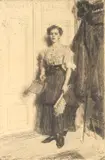 The new maid Etching, 1909 Signed in pencil Plate: 29.5 x 19cm (11½ x 7¼ in.) Provenance: Private Collection, USA Thence by descent to the current owner by Anders Zorn, Etching, offered Dec 2021