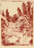 Summer day by Karl Schrag, 1988, Lithograph, offered Dec 2021