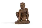 A bronze resin figure of the 'boy athlete' by Karin Jonzen, BRONZE, sold Dec 2021