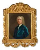 Portrait of arthur barnardiston esq by John Vanderbank, 1733, oil, sold Nov 2021