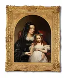 Portrait of the hon. mrs hely-hutchinson by Eden Upton Eddis, Oil on canvas, sold Nov 2021