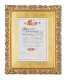 A 30th birthday testimonial for mrs sacheverell sitwell by Rex Whistler, ink, sold Nov 2021