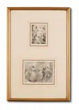 Untitled by Thomas Stothard, Pencil, watercolour and wash Both signed, sold Nov 2021