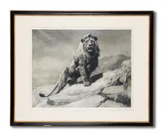 The king by Herbert Dicksee, print (other), sold Nov 2021