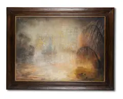 Evening mist by Richard Cartwright, print (other), sold Nov 2021