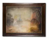 Evening mist by Richard Cartwright, print (other), sold Nov 2021
