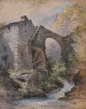 The Watermill by William Callow, 1878, Watercolour, offered Oct 2021