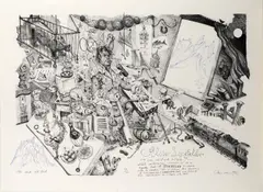 1796 and All That, 1996 by Chris Orr, Lithograph, offered Oct 2021