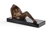 Untitled by Stephen Broadbent, 1992, bronze, sold Oct 2021