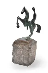 Untitled by Stephen Broadbent, bronze, sold Oct 2021