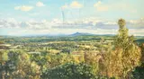 South Downs from Tillington by Claude Muncaster, oil, offered Oct 2021