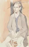 Portrait of a boy by Phyllis Bray, oil, sold Oct 2021