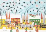 Hungarian Parade by András Süli, 1938, oil, sold Oct 2021