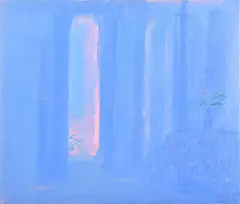 Morning Light by John Miller, oil, sold Oct 2021