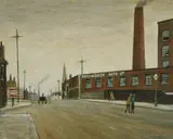 Claremont StreetOil on boardSigned (lower right)28 x 34cm (11 x 13¼ in.)Provenance:The Selwyn Demmy Collection by Arthur Delaney, oil, sold Oct 2021