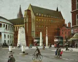 Untitled by Arthur Delaney, oil, sold Oct 2021
