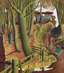 The Pride of Miss Dorothy Fagence by Simon Palmer, Ink and watercolour, offered Oct 2021