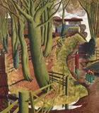 The Pride of Miss Dorothy Fagence by Simon Palmer, Ink and watercolour, offered Oct 2021