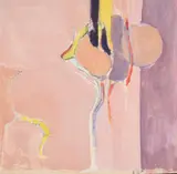 Untitled by Adrian Heath, Oil and pencil on paperSigned with initials, offered Oct 2021