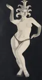 The Dancer Pen and ink and pencil55.5 x 28.5cm (21¾ x 11 in.)Together with a signed print (ed by Spike Milligan, ink and pencil55, offered Oct 2021