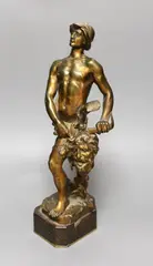 Untitled by Eugène Marioton, bronze, sold Oct 2022