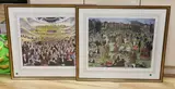 Glyndebourne I and II by Sue McCartney Snape, pencil, sold Oct 2022