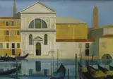 Le Zitelle by Peter Berrisford, oil on board, sold Oct 2022