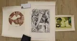 Leopard Hunter by Jean Charlot, print (other), sold Oct 2022