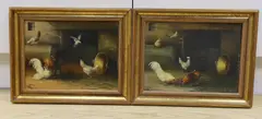 Studies of poultry, monogrammed, 23 x 31cm by Wilhelm Albertus Lammers, print (other), sold Aug 2022