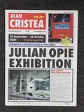 newspaper' print for Alan Cristea Gallery by Julian Opie, print, offered Aug 2022