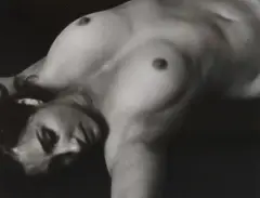 Female nudesilver printtaken and developed by Nimoy by Leonard Nimoy, print, sold Aug 2022